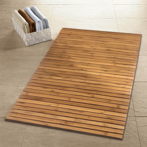 Tapis en bambou