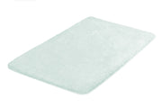 Rechteckige, hellmintfarbene Badematte mit weichem, flauschigem Flor