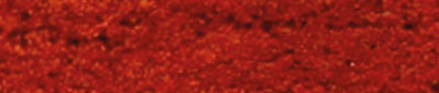 Nahaufnahme einer flauschigen, rot-orangen Badematte mit Struktur