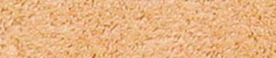 Detailansicht flauschige pfirsichfarbene Badezimmermatte Oberfläche